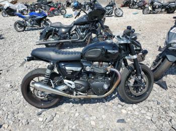  Salvage Triumph Motorcycle Speed Twin