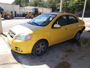  Salvage Chevrolet Aveo