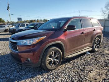  Salvage Toyota Highlander