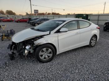  Salvage Hyundai ELANTRA