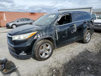  Salvage Toyota Highlander