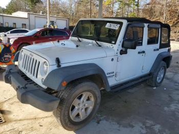  Salvage Jeep Wrangler