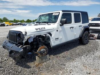  Salvage Jeep Wrangler