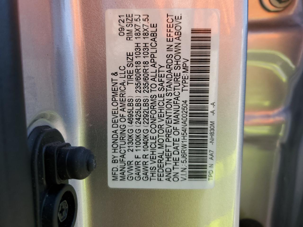 Honda Crv Ex Image 13