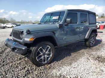 Salvage Jeep Wrangler