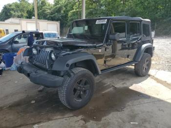  Salvage Jeep Wrangler