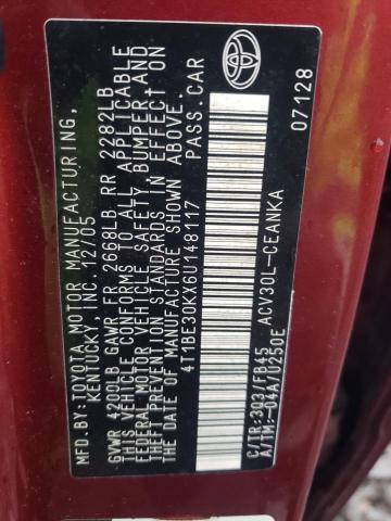 Toyota Camry Le Image 12