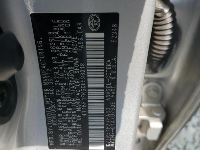 Toyota Camry Base Image 10