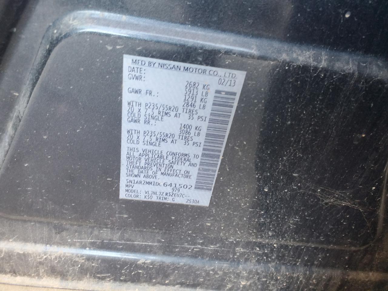 Nissan Pathfinder S Image 12