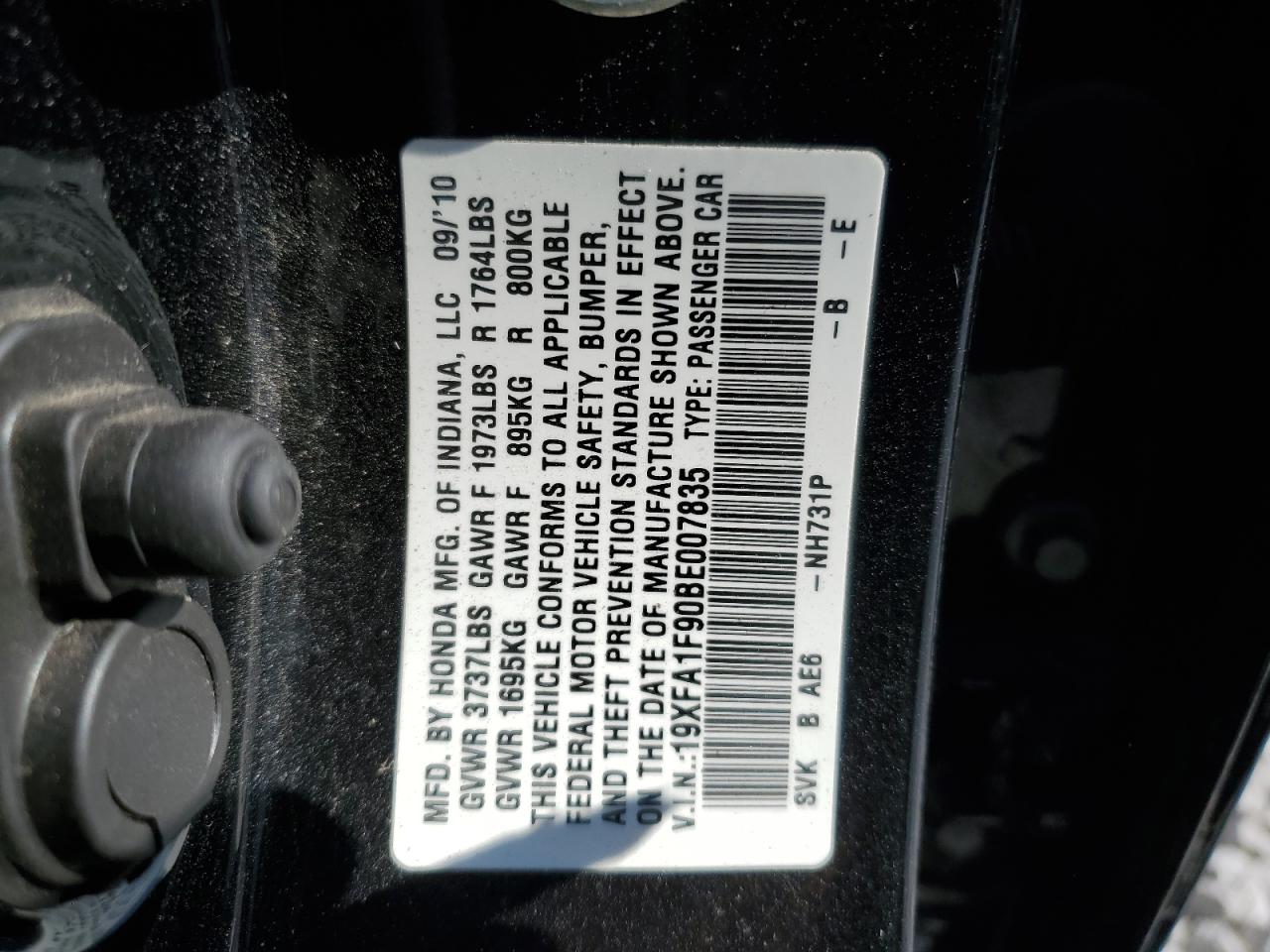 Honda Civic Exl Image 10