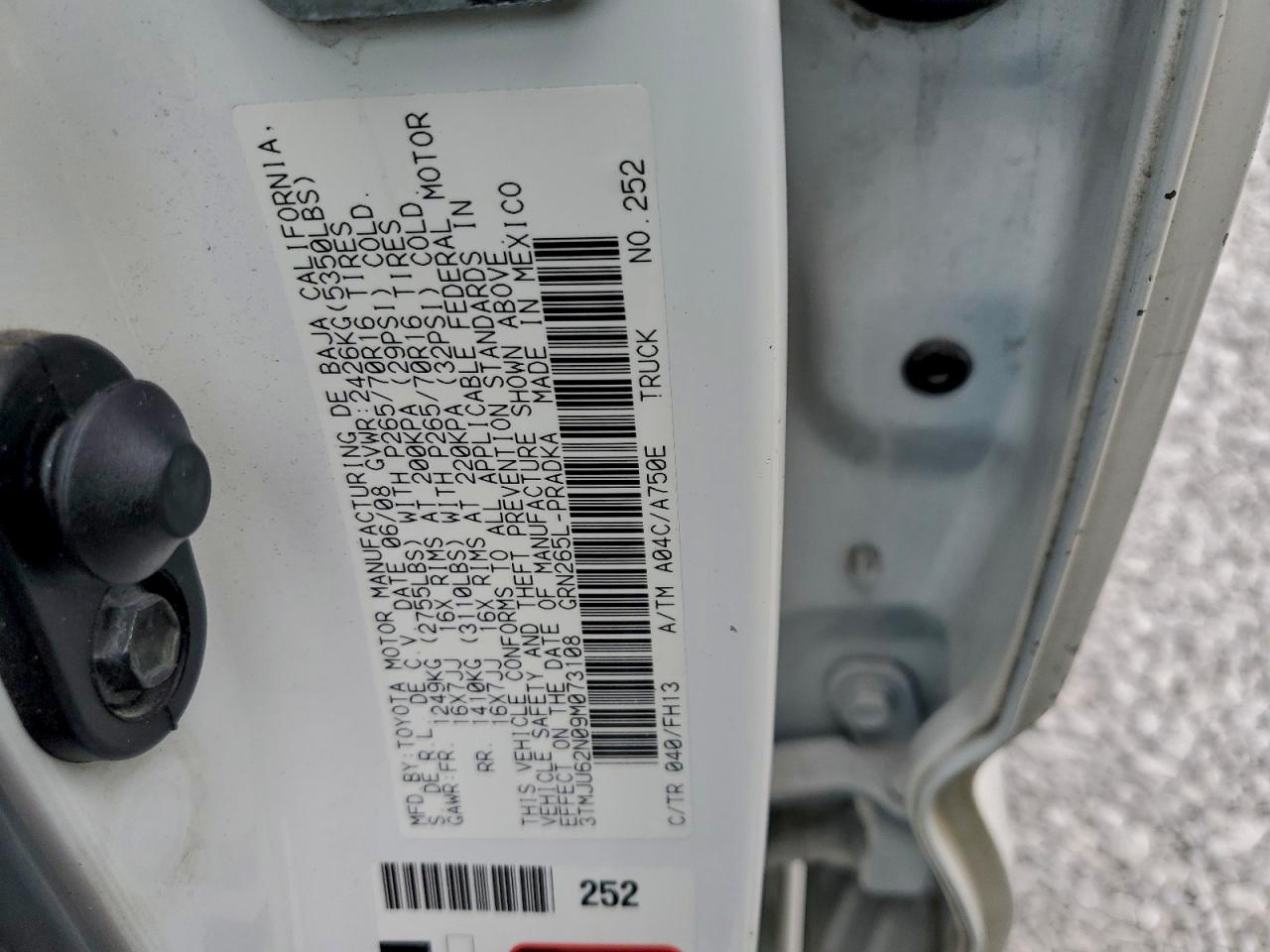 Toyota Tacoma Double Cab Prerunner Image 11