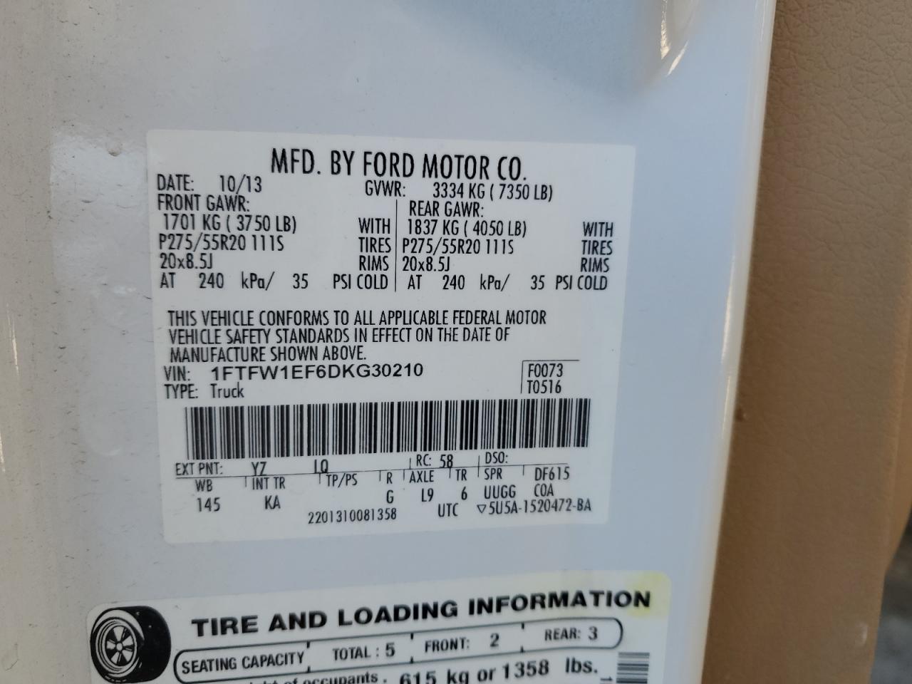 Ford F-150 Supercrew Image 9