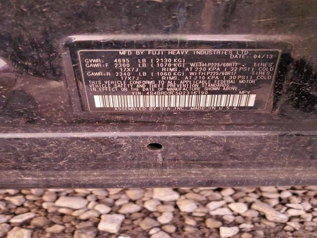 Subaru Outback 3.6r Limited Image 12