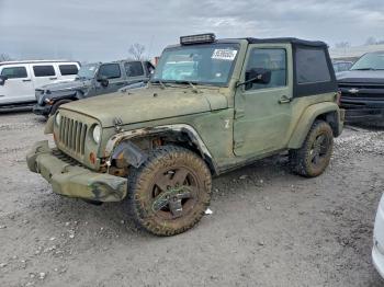  Salvage Jeep Wrangler