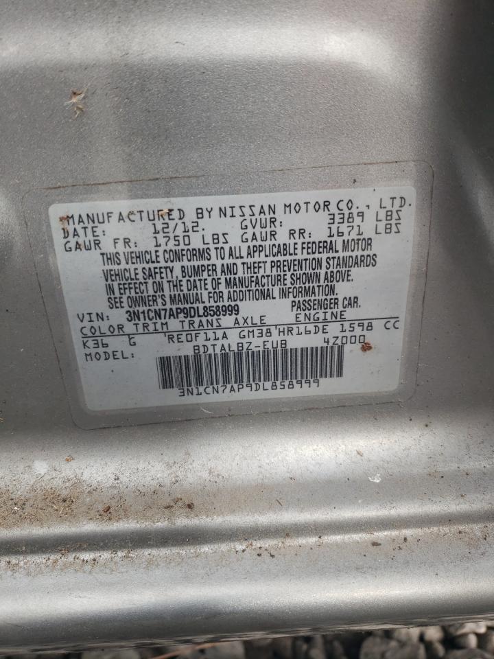 Nissan Versa S Image 4