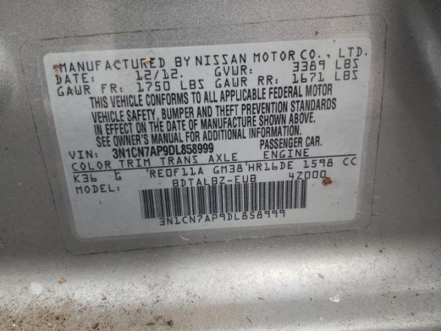 Nissan Versa S Image 4