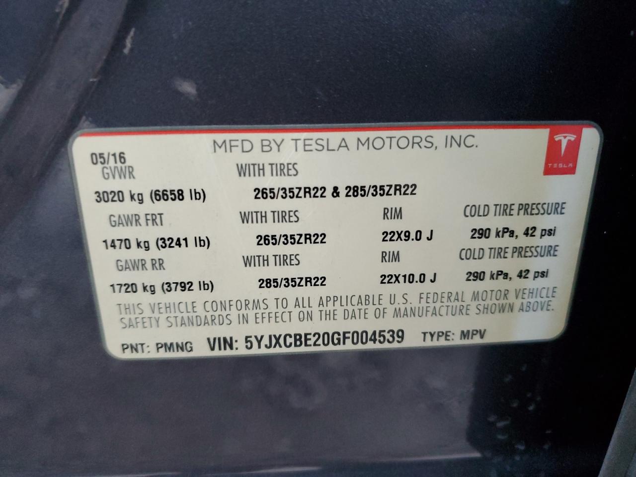 Tesla Model X Image 4