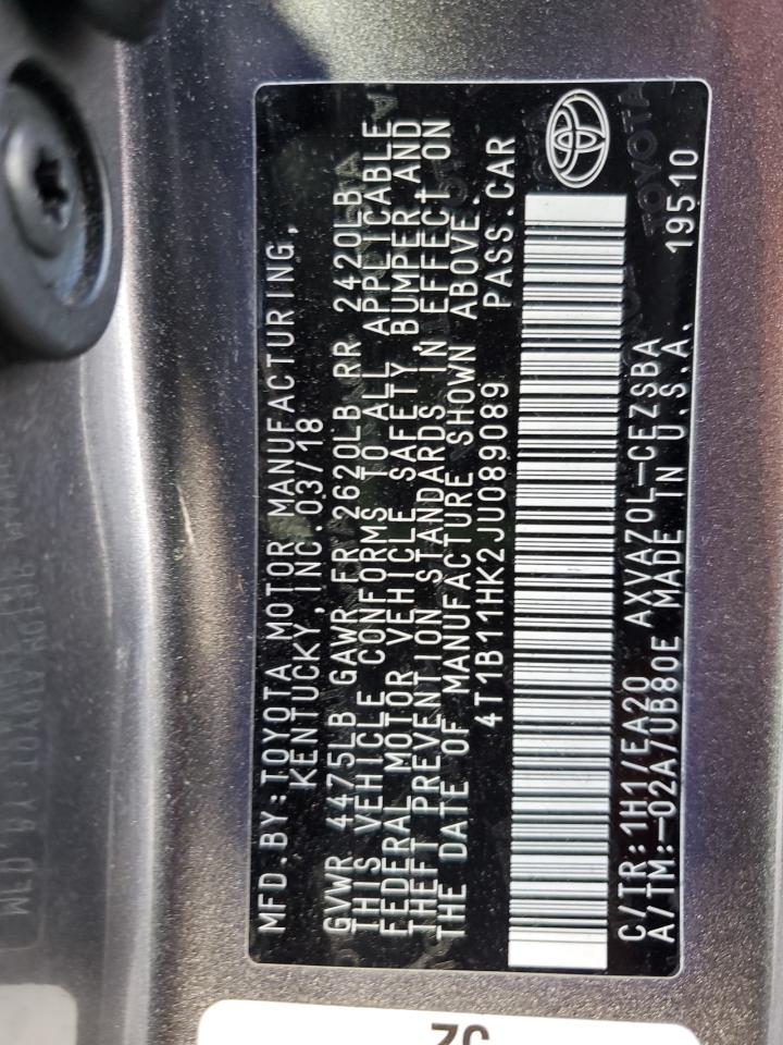 Toyota Camry L Image 12