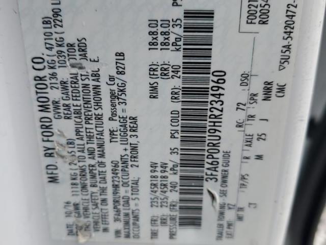 Ford Fusion Titanium Hev Image 10