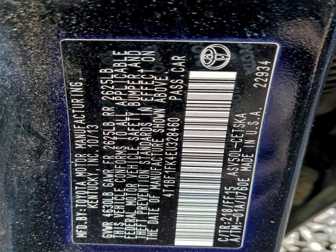 Toyota Camry L Image 9