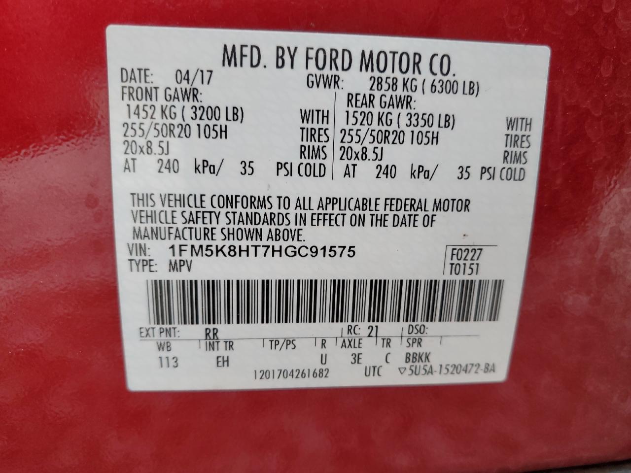 Ford Explorer Platinum Image 11