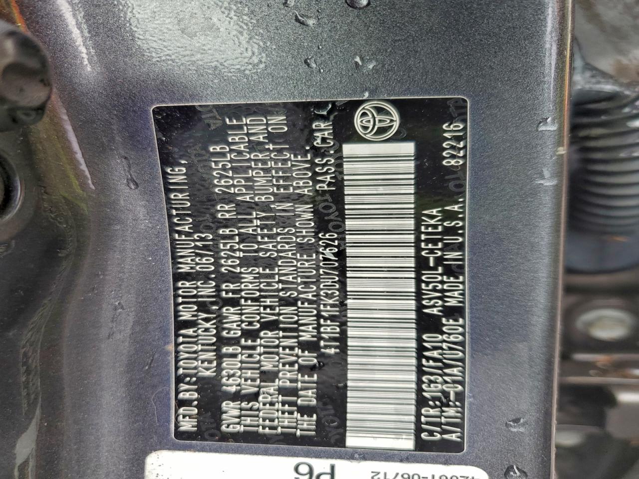 Toyota Camry L Image 7