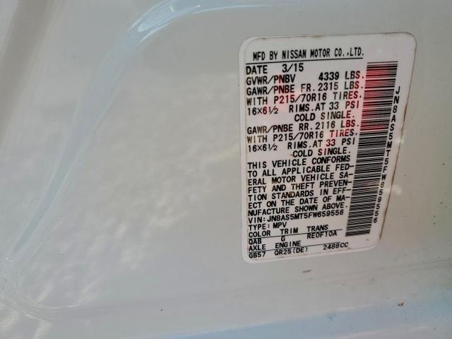 Nissan Rogue S Image 7