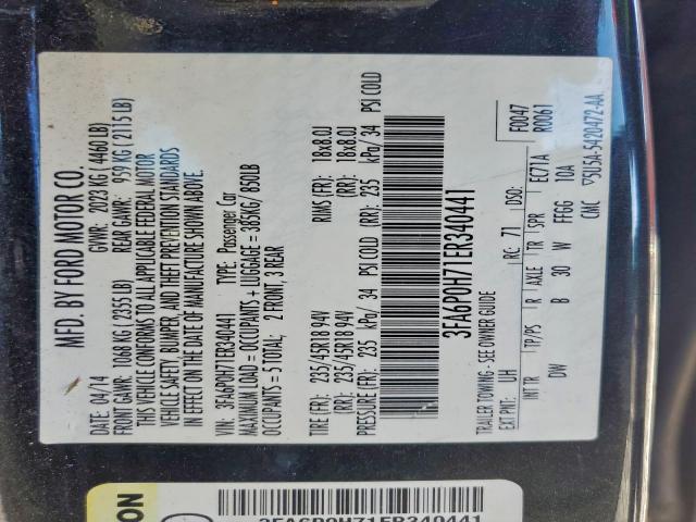 Ford Fusion Se Image 8