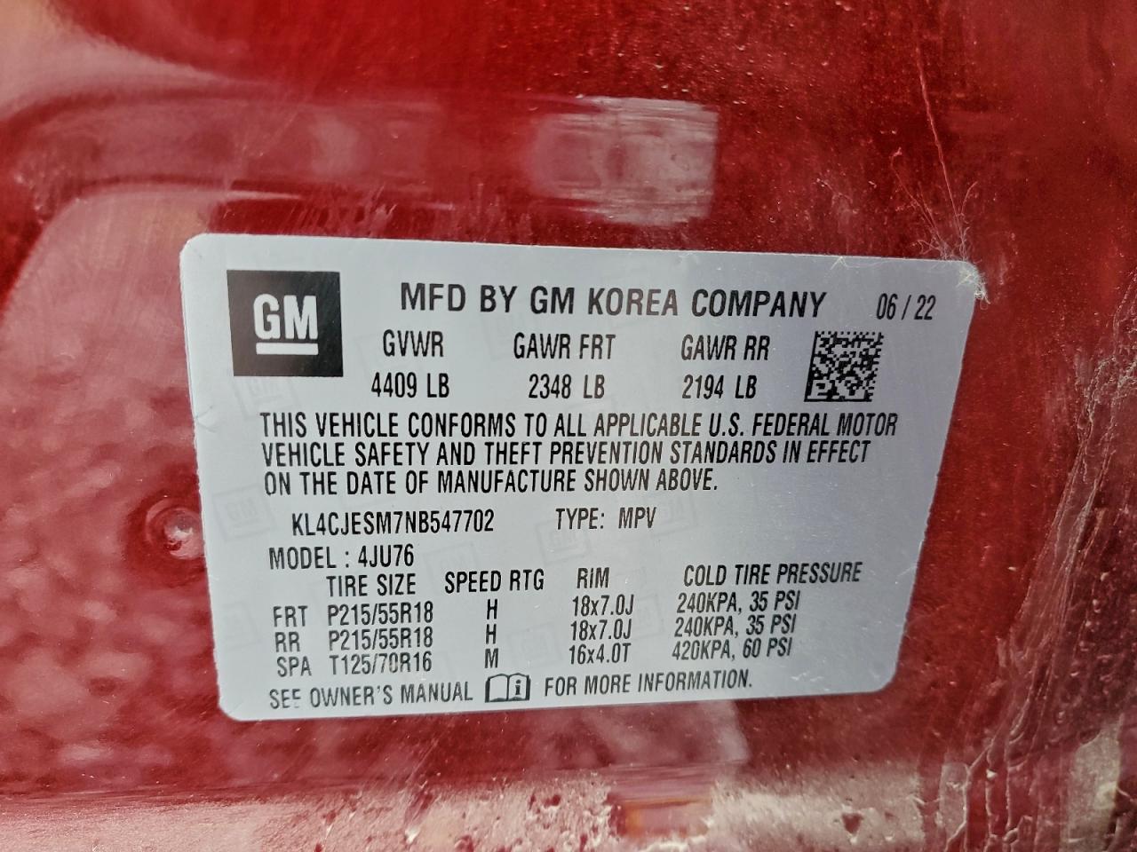 Buick Encore Preferred Image 3