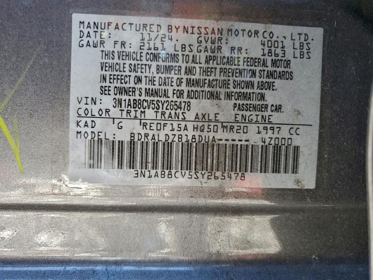 Nissan Sentra Sv Image 9