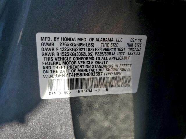 Honda Pilot Exl Image 12