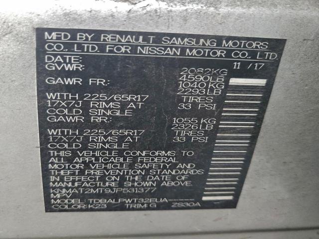 Nissan Rogue S Image 8