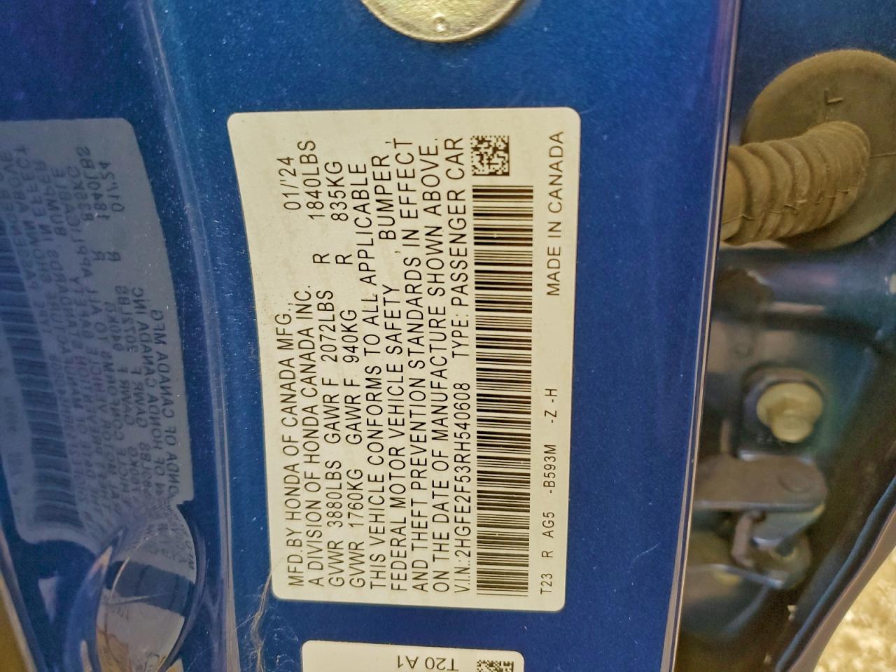 Honda Civic Sport Image 3