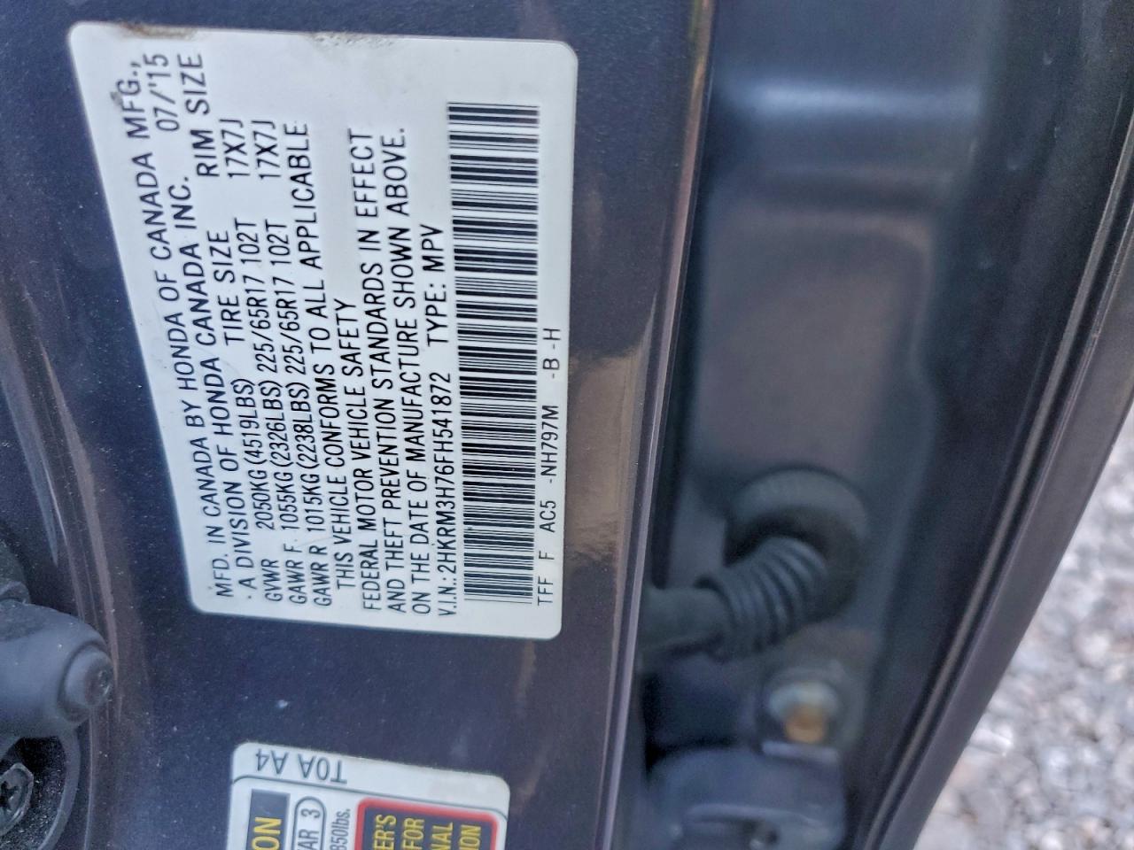 Honda Crv Exl Image 11