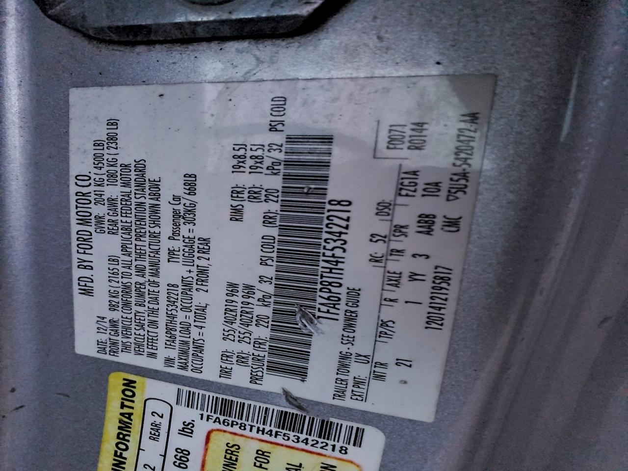 Ford Mustang Image 6