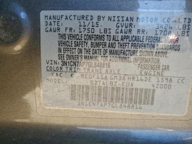 Nissan Versa S Image 9