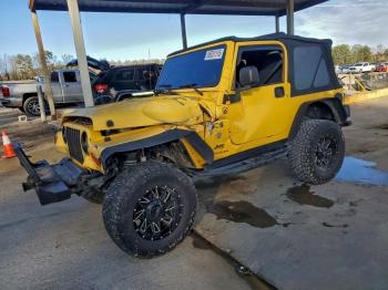  Salvage Jeep Wrangler