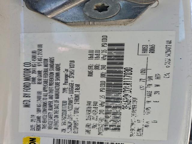 Ford Fusion Sel Image 4