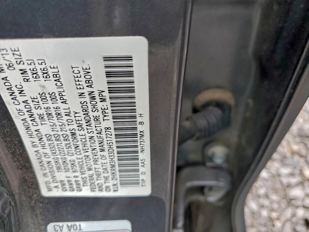 Honda Crv Lx Image 9