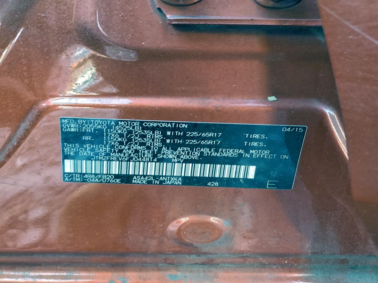 Toyota RAV4 Le Image 6