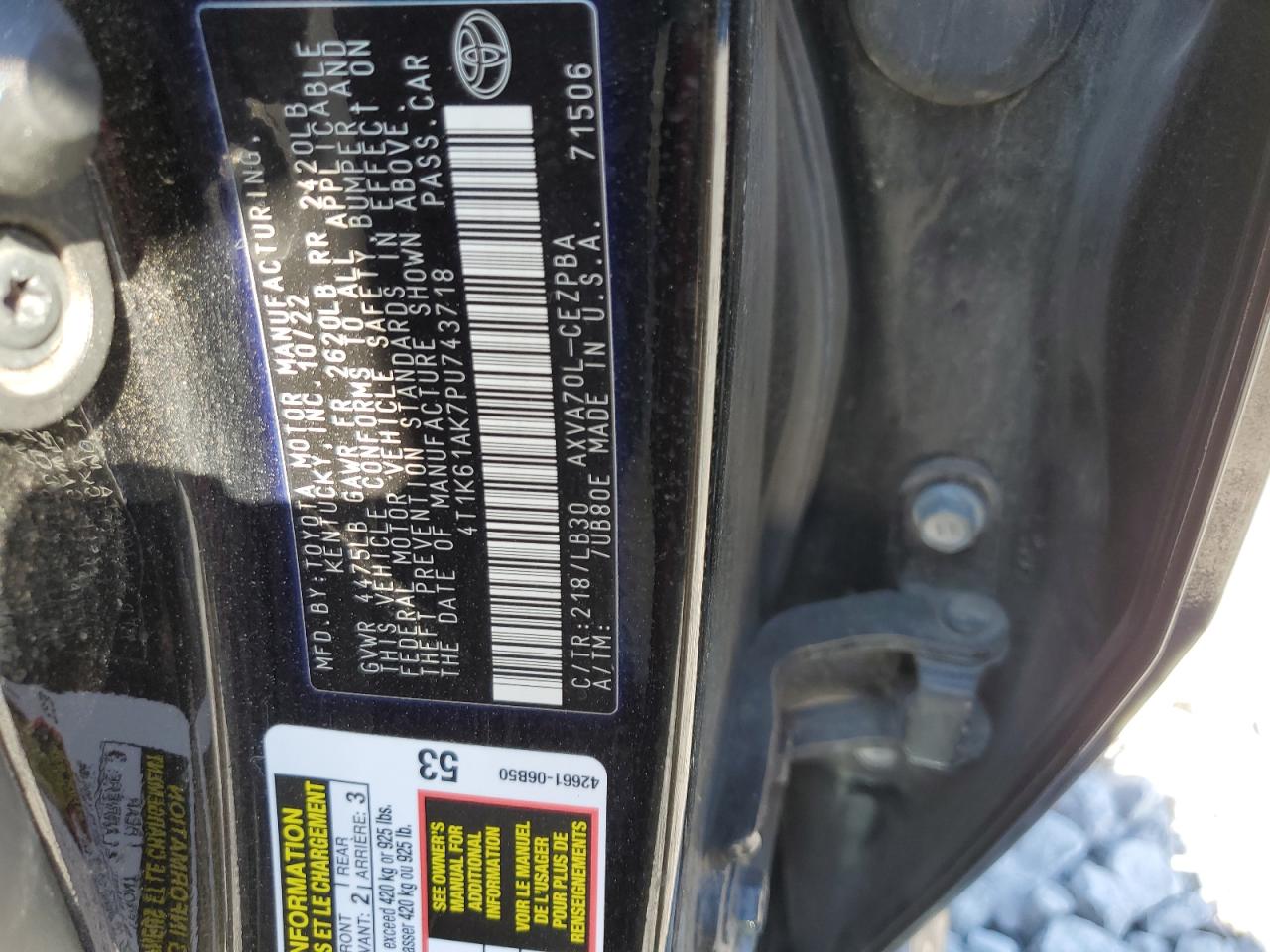 Toyota Camry Xse Image 7