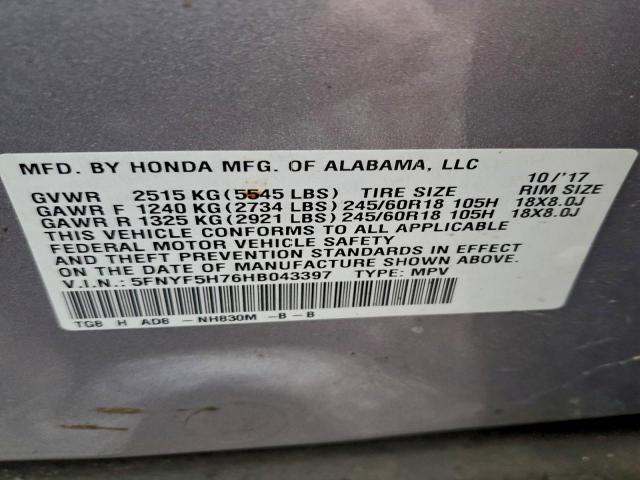 Honda Pilot Exln Image 11