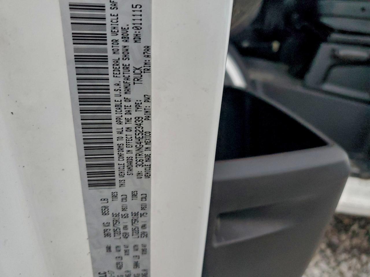 Ram Promaster 1500 Standard Image 12