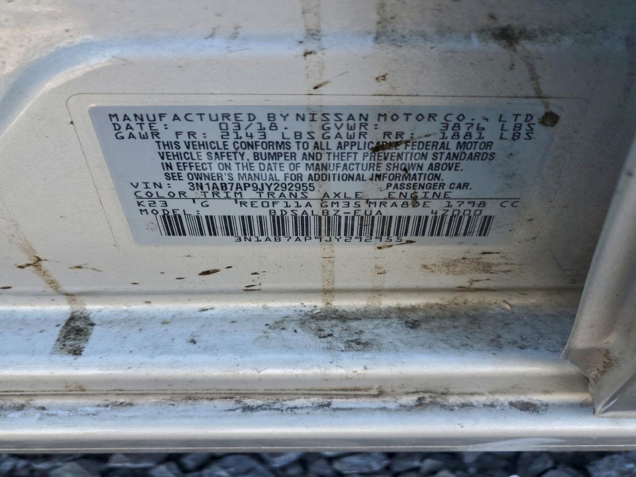 Nissan Sentra S Image 10