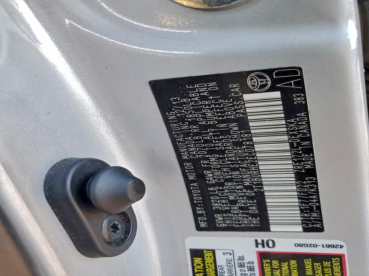 Toyota Corolla L Image 12