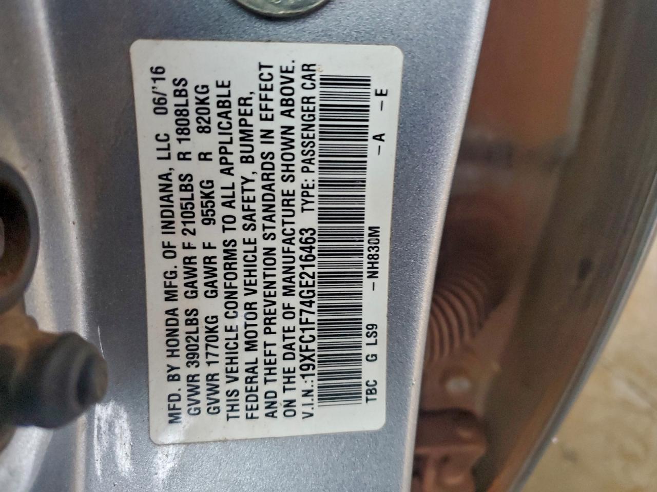 Honda Civic Exl Image 8