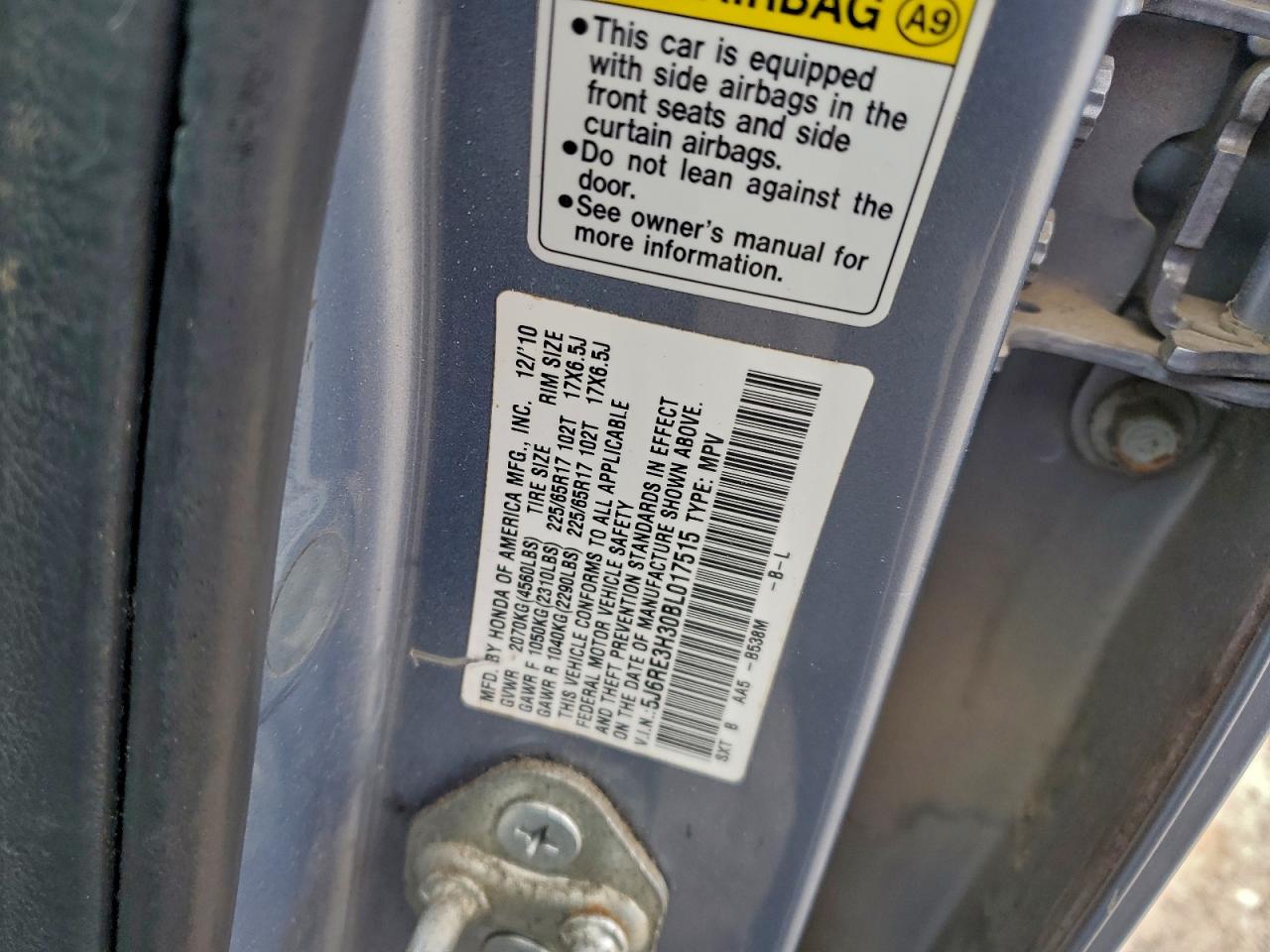 Honda Crv Lx Image 11