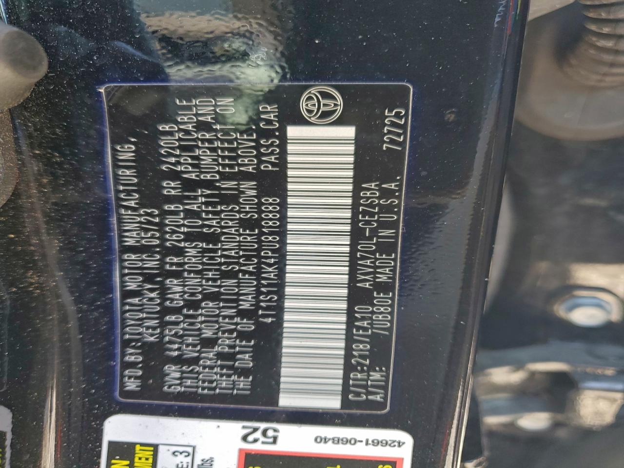 Toyota Camry Se Night Shade Image 5